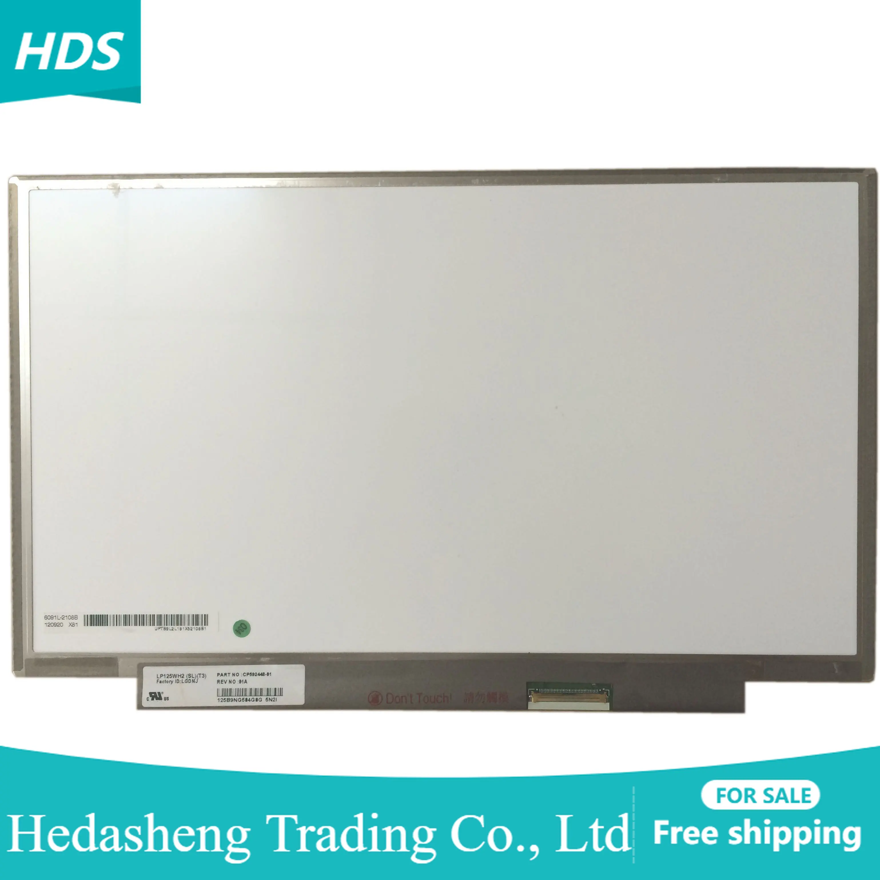 

LP125WH2 SLT3 (SL)(T3) 12.5‘’40PIN NO screw holes LED LCD Screen Display Panel