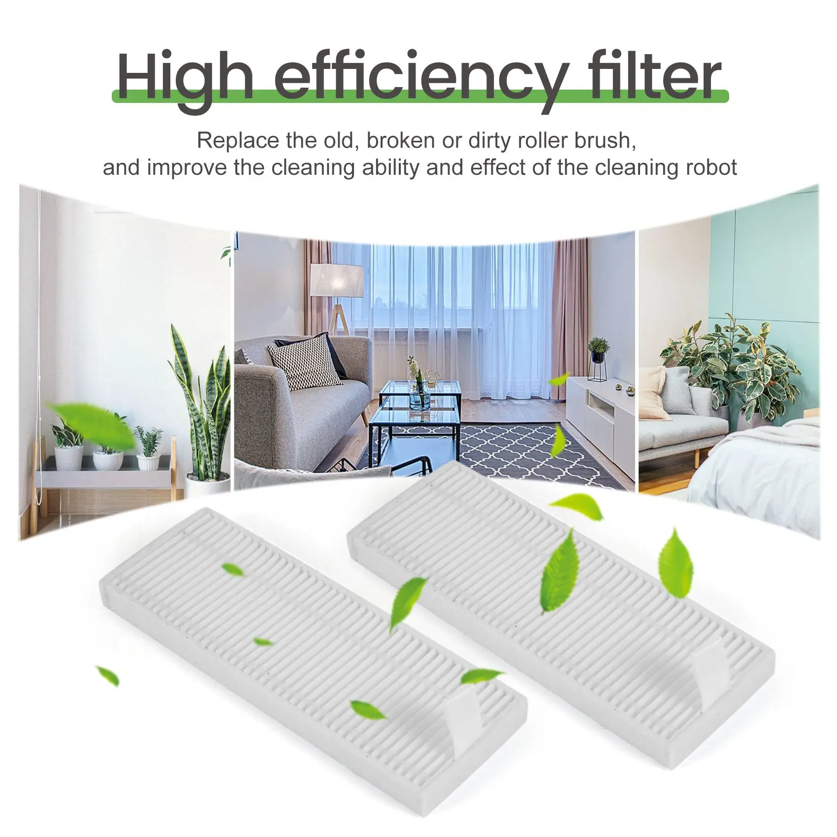Hepa фильтр боковая щетка замена для Cecotec Conga 1090 1790 Titanium Ultra Robotic Запчасти пылесоса