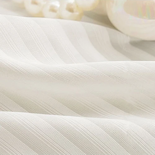 

Вертикальные шторы MAKEHOME шифоновые прозрачные полосатые