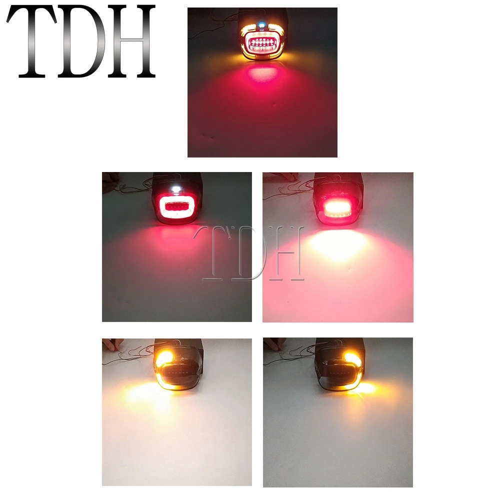 Светодиодный Интегрированный задний фонарь предупреждающий сигнал поворота