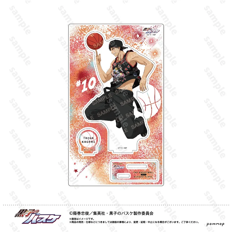Аниме-фигурка Kuroko's Basketball Kuroko Tetsuya Aomine Daiki B-BOY акриловые подставки модель Akashi Seijuro