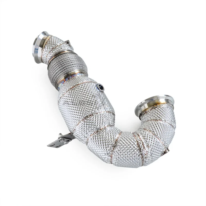 Высококачественная выхлопная труба ALOSI для Mercedes AMG GT50 GT53 E53 CLS53 GLE53 CLE53 3.0T Performance Downpipe с изоляцией (art.: 3920d2edf866b) - 3920d2edf866b
