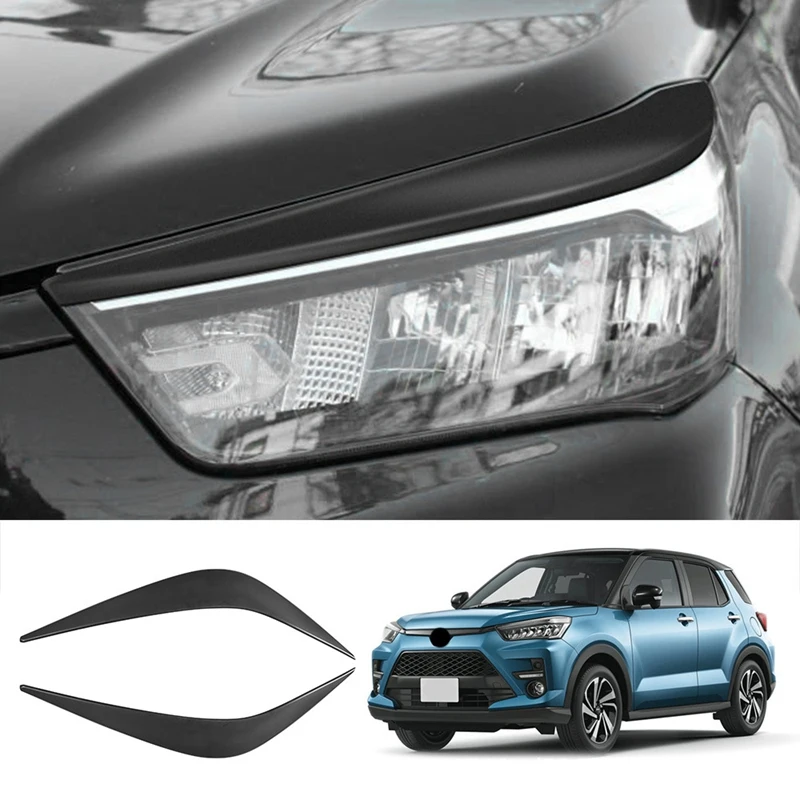 Фары брови веки покрытие ресницы головка фотолампа наклейки для Toyota Raize 200 Series