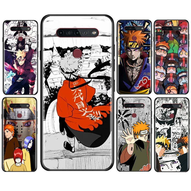 

Naruto Akatsuki Organization For LG K92 K42 K22 K71 K61 K51S K41S K30 K20 2019 Q60 V60 V50 S V40 V30 G8S G8 X Black Phone Case