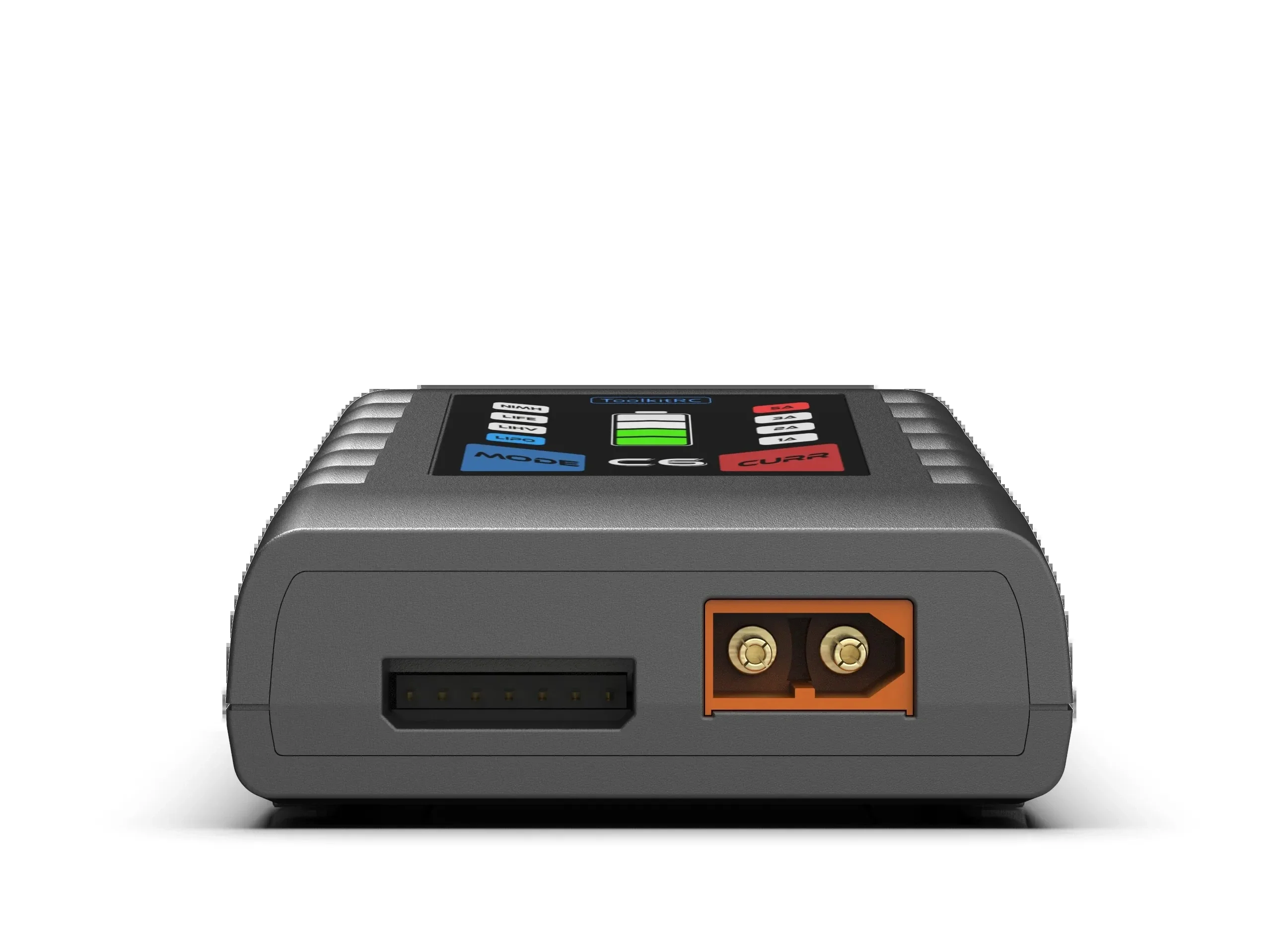 ToolkitRC C6 AC 50W MAX 5A Тип батареи: LIPO LiHV LiFe 1-6S NiMH NiCD 5-12S