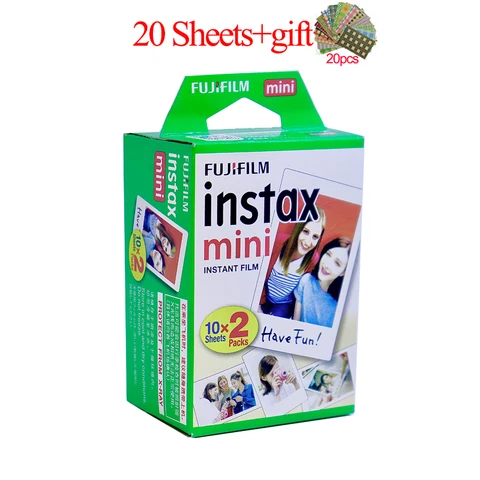 Фотобумага Fuji Fujifilm 3 дюйма instax mini 12/11/9/40/90/link, пленка с белыми краями для мгновенной камеры mini 8 9 11 7s 25, 10 листов