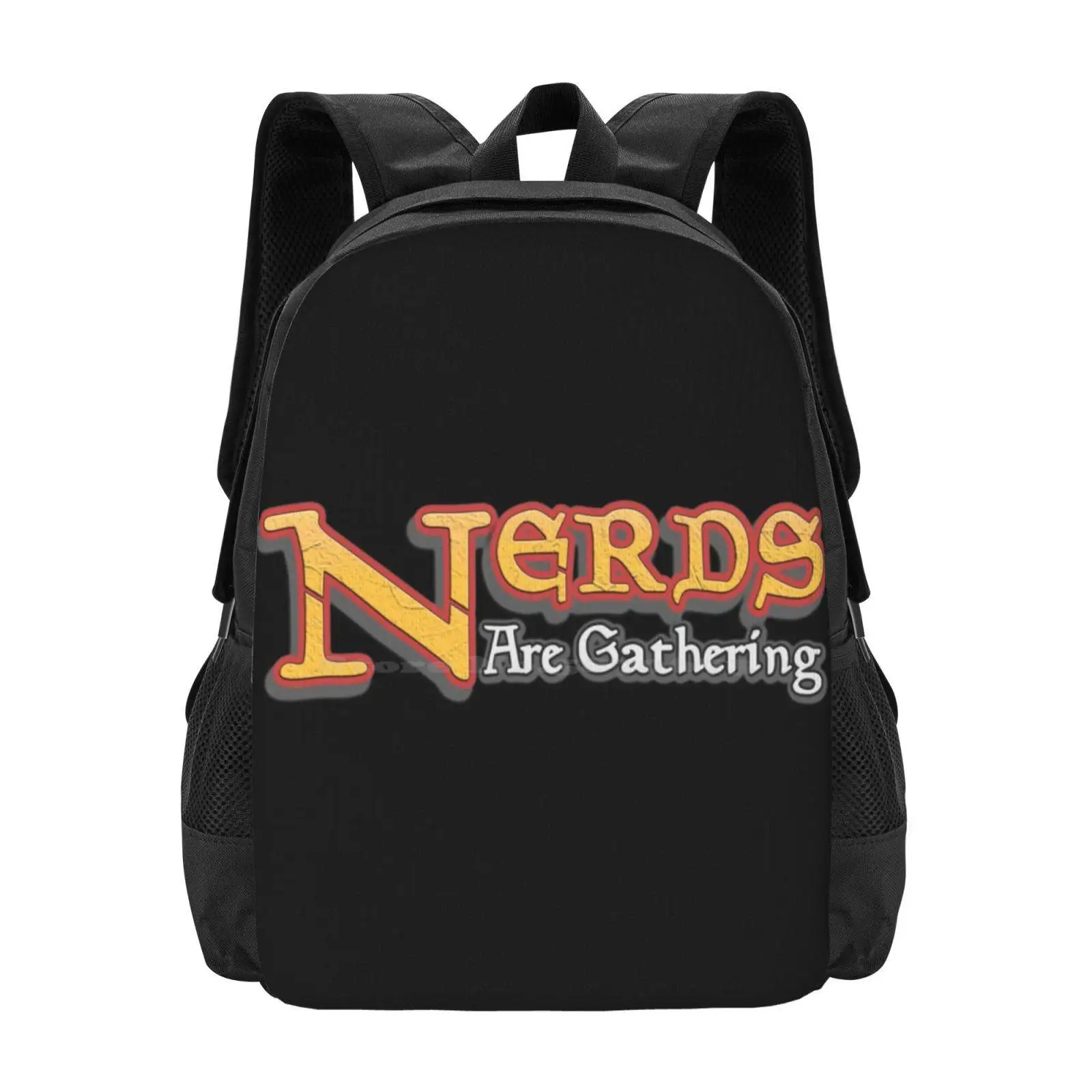 

Nerds Are Gathering-Spoof Hot Sale Backpack Fashion Bags Jace Game Collectibles Spoof Pop Culture Dork Nerd Geek Cool Comics