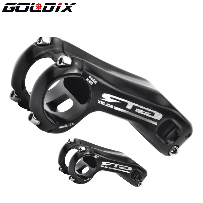 

Free shipping GOLDIX GTR CNC mountain road bike handlebar negative 20 degrees 80 90 100MM bike stem next bikes parts bmx stem