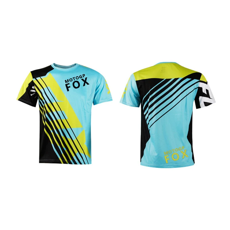 

2022 motogpfox casual T-shirt outdoor motocross ss fancy show road sports short sleeve