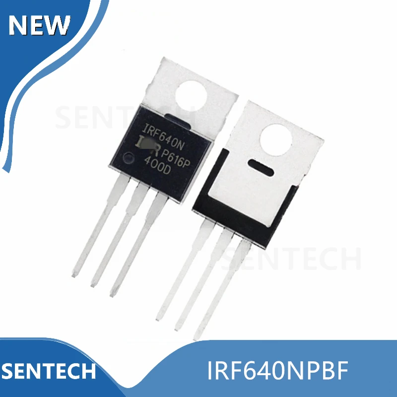 10 шт./Лот Новый оригинальный IRF640NPBF TO220 IRF640N TO-220 IRF640 мощный МОП-транзистор