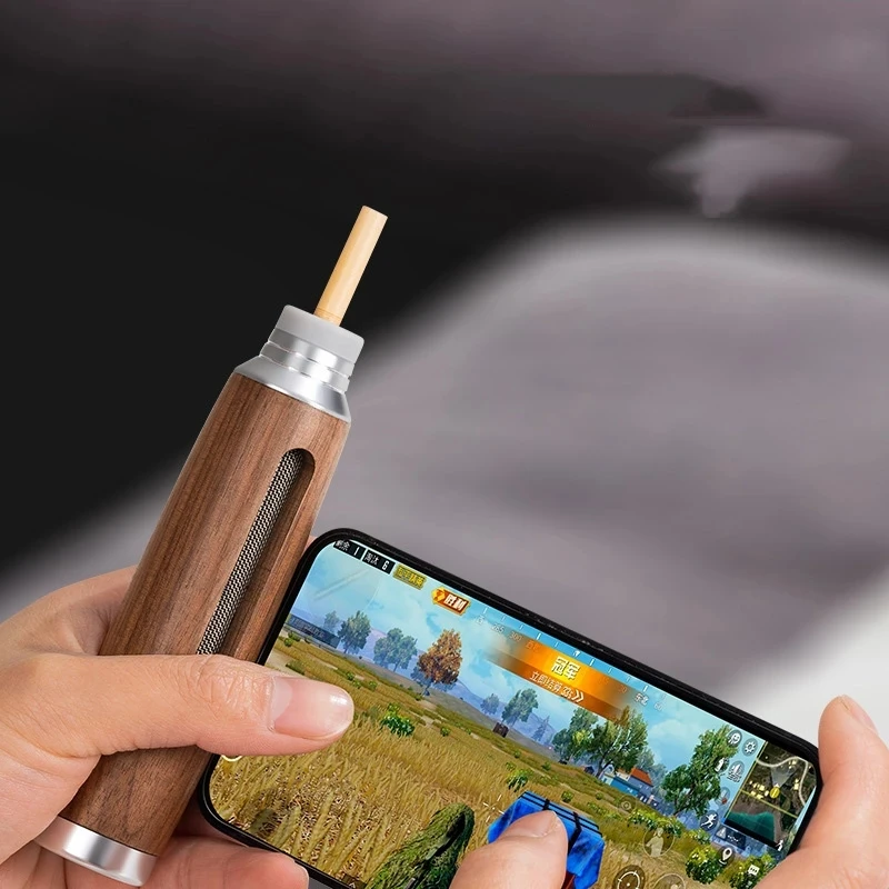 Мундштук из орехового дерева пепельница портативный держатель для сигарет