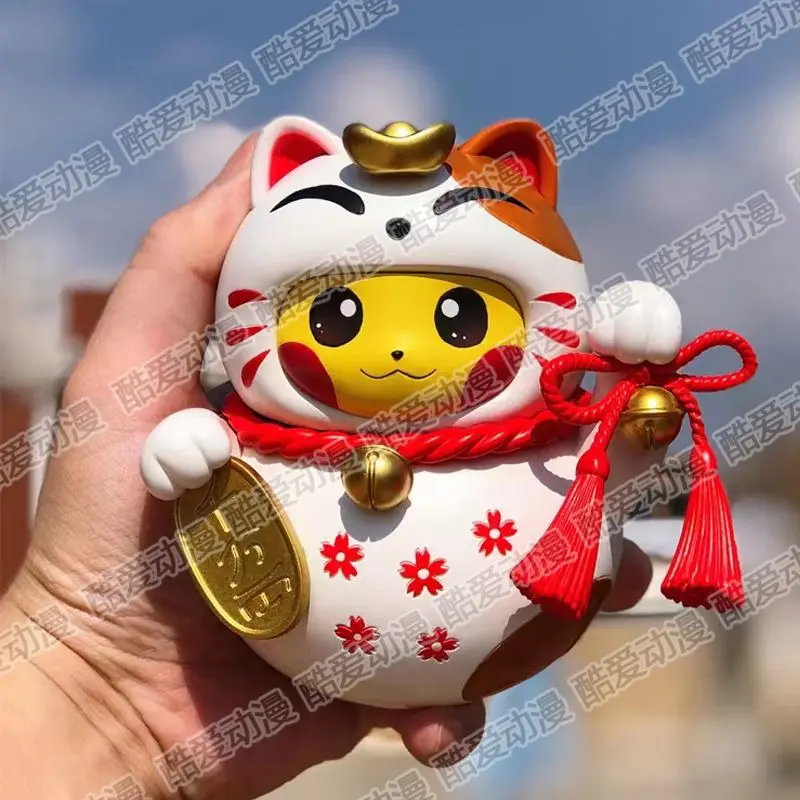 

Funto COS Покемон счастливая кошка кукла кавайная экшн-фигурка аниме модель украшения для детских игрушек Коллекция приз День рождения Рождественский подарок