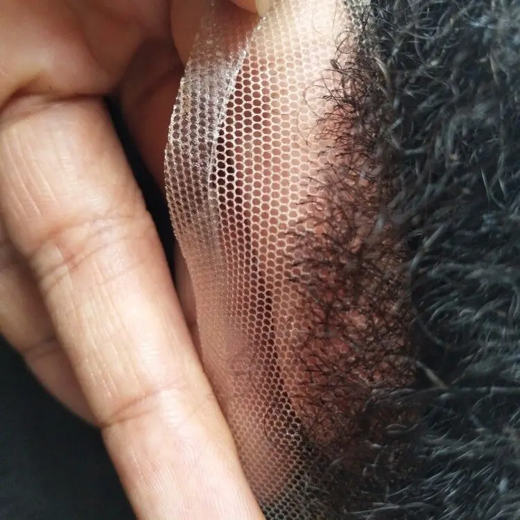 Клиновидный парик NLW для мужчин 10 х8 дюймов 8 мм