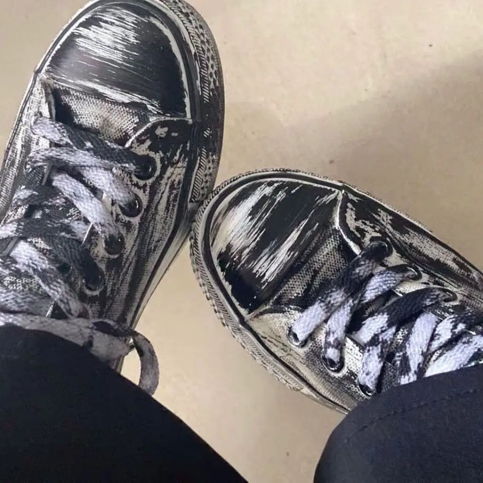 Парусиновые туфли в стиле хип-хоп для пар 2022 | Кроссовки и кеды