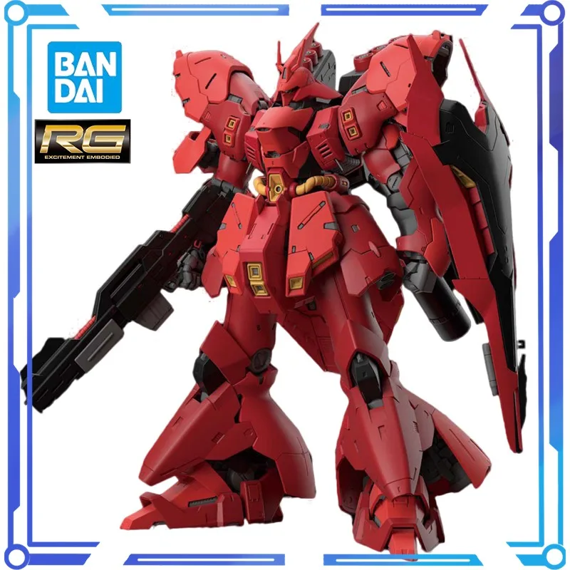 

RG 1/144 MSN-04 SAZABI Neo Zeon Char GUNDAM Bandai Original Assembly Action Figure Model Toys Collectible Anime For Gift