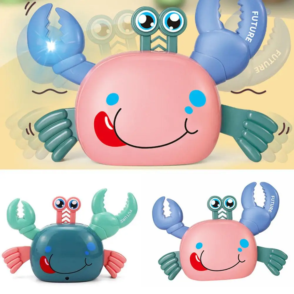 

Электрический индукционный краб, электрические питомцы, музыкальные игрушки, детские игрушки, игрушки, подарки для скалолазания, обучайте на день рождения, интерактивный K1D4