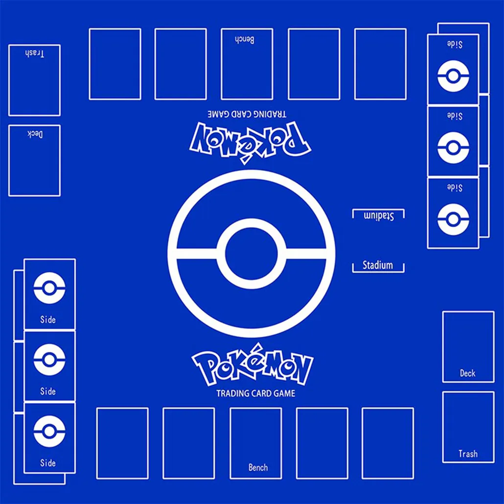 

Игровой коврик для тренировки PTCG Pokemon 2, игровой коврик для игры на столе, аниме игрушка, подарок, игровой коврик для игры в карточку покебол, ...