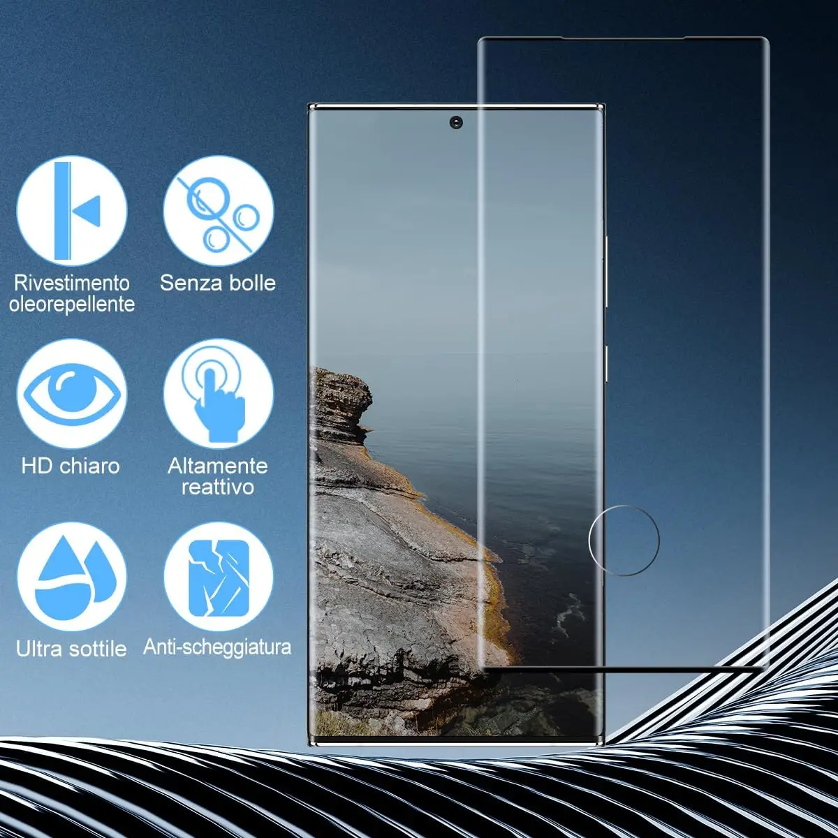 Фото Защитная пленка из закаленного стекла для Samsung Galaxy Note20Ultra, 1/4 шт. - Защита для смартфона, подходит для Samsung Note20Ultra №2