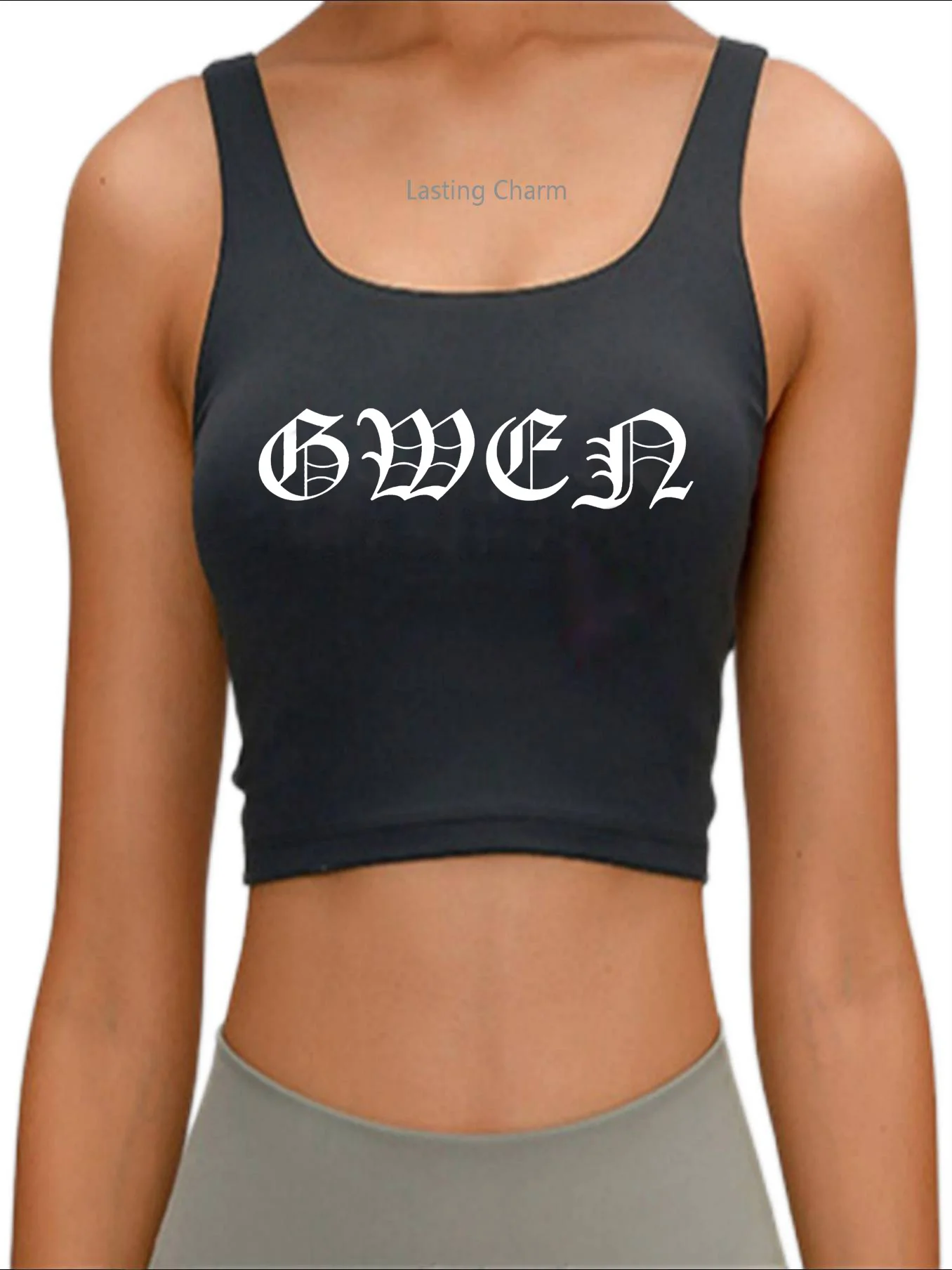 

Gwen – women's sports shorts, top, slim fit, tank top, xs-2xl