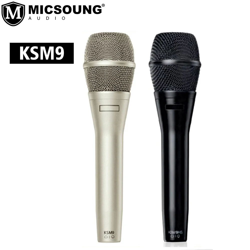 KSM9 Professional Vocal Microphone , KSM9HS, KSM9SL , KSM9CG Dynamic Wired Handheld Cardioid Mic Karaoke,Gaming,PC