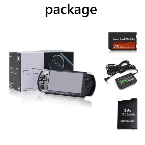 Оригинальная PSP 3000 с 128G бесплатной игровой консолью, Классическая ностальгическая ручная игровая консоль GBA