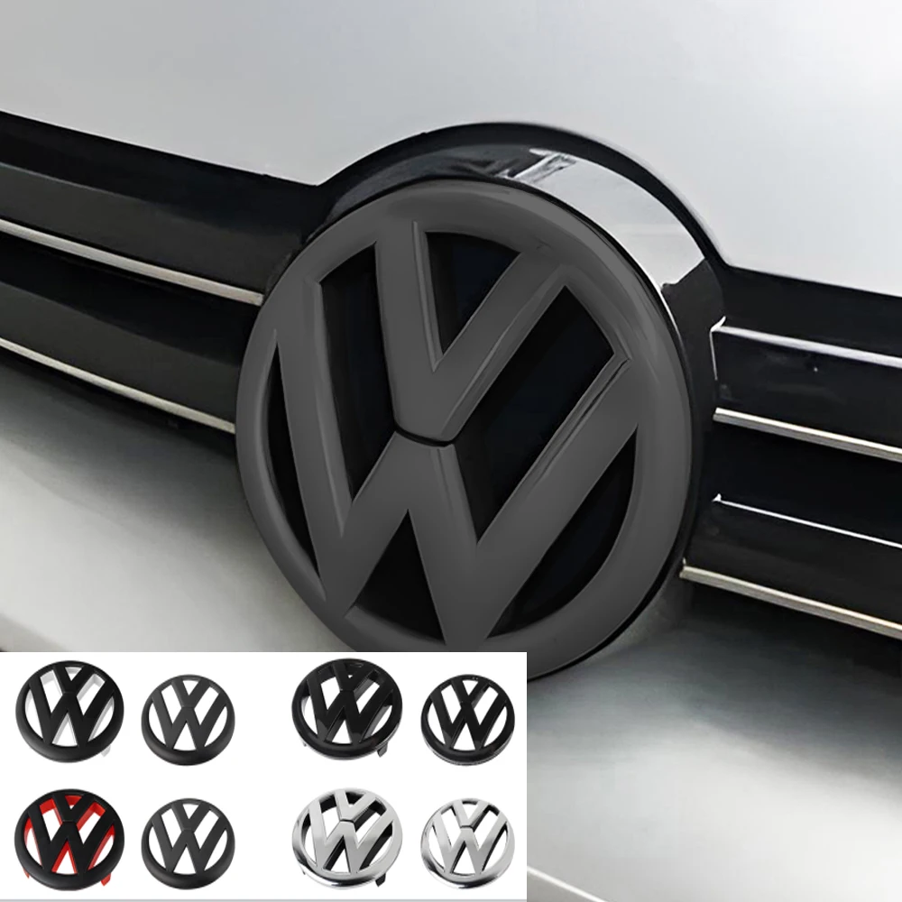 1/2 шт. наклейка на переднюю решетку автомобиля значок багажника для Volkswagen VW Golf 6 MK6