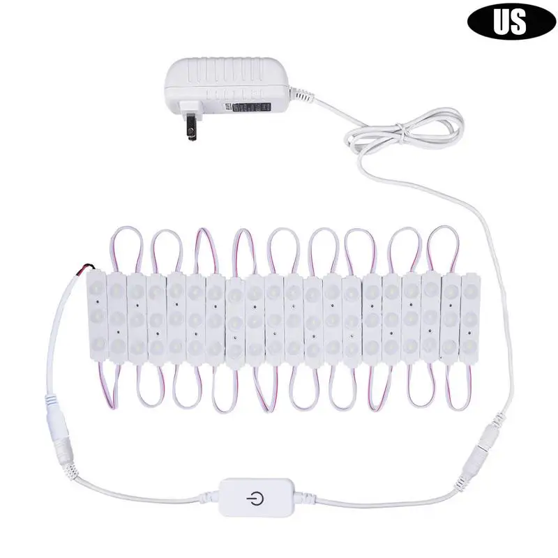 

LED Mirror Front Light Waterproof Touch Dimmer Makeup Light