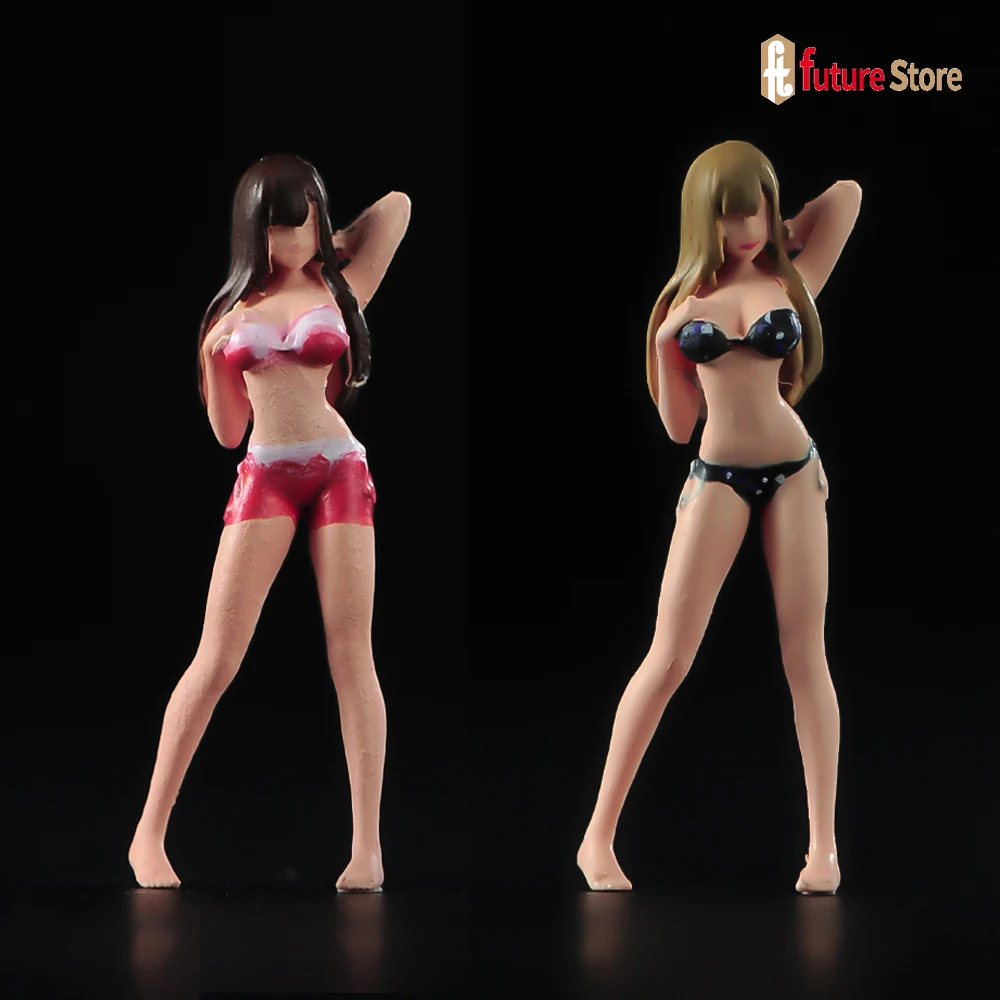 ANT 1/64 1/43 бикини красивая девушка реквизит для сцены миниатюрные фигурки модель