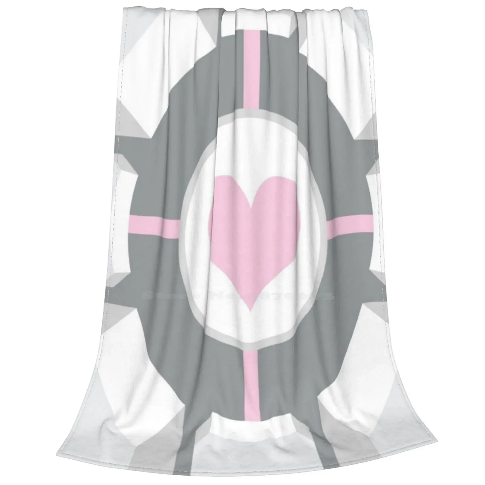 Креативный Дизайн Фланелевое Одеяло С 2/3 Портами Тема Cube Chell Теплый Портативный