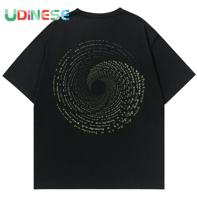 

Футболка UDINESE y2k мужская с круглым вырезом, уличная одежда из хлопка в стиле ретро, тенниска с принтом фантомных кругов и круглым вырезом, руб...
