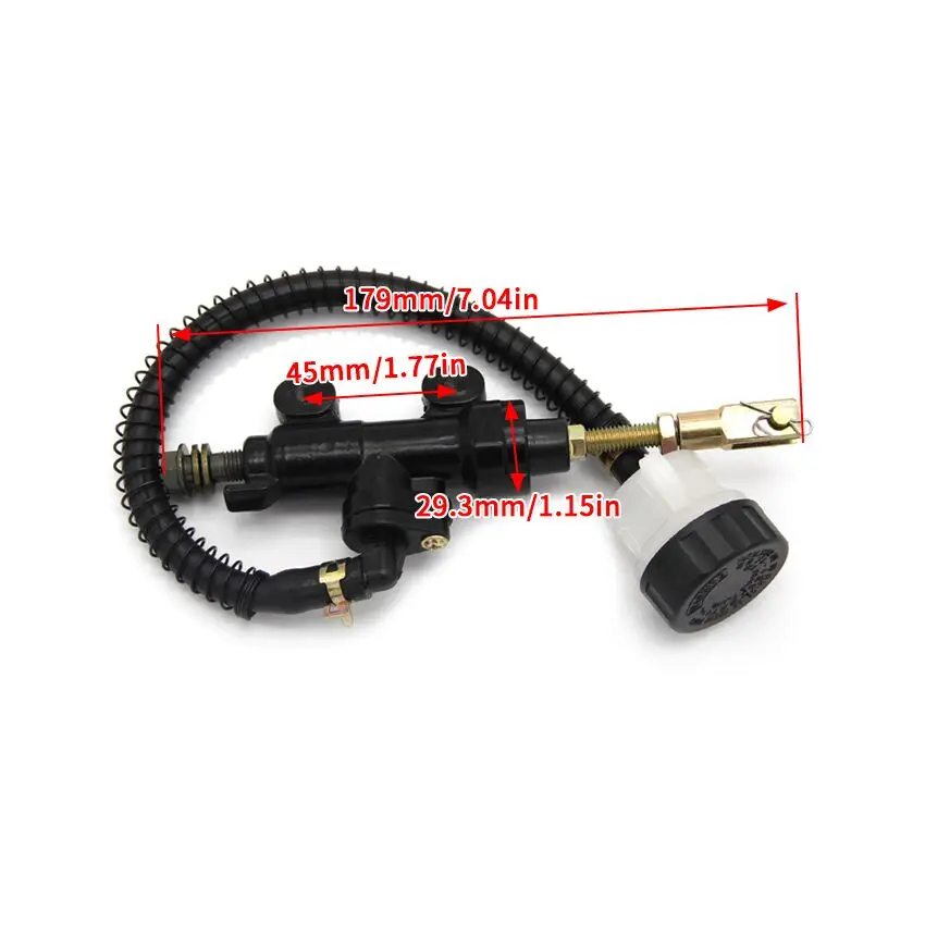 

Задний гидравлический тормозной насос главного цилиндра мотоцикла для Honda CBR1000RR CB600F CBR600RR CBR1000S CB1000 CBR900RR CB400 CB1300F