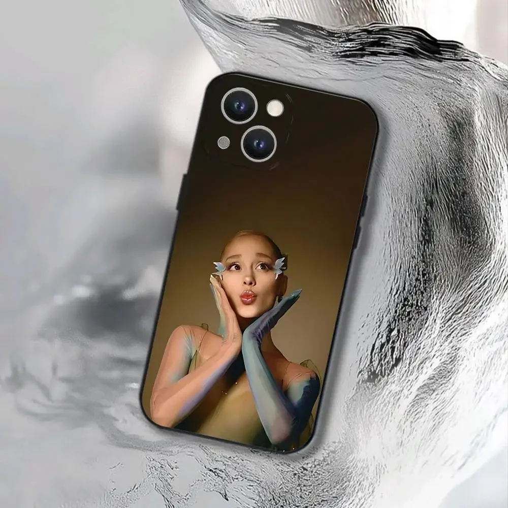 Чехол для телефона A- Ariana G-Grande Yes And для iPhone 17, 16, 15, 14, 13, 12, 11, Pro, XS, Max, XR, Plus, E, SE4, Mini, черный, мягкий (art.: 3920da7cfed24) - 3920da7cfed24
