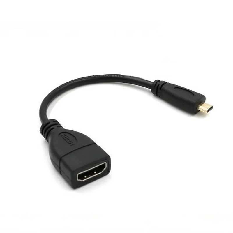 Вверх вниз правый левый Угловой Micro HDMI в фоторазъем 10 см для HDTV Тип D | Компьютеры и
