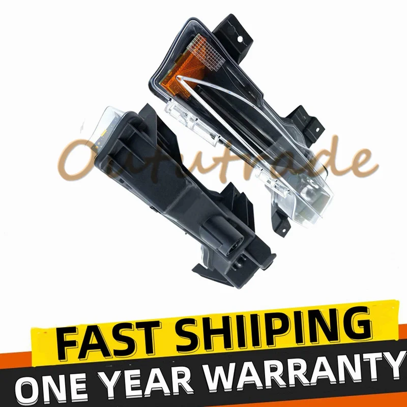 For 2017-2023 Tesla Model 3 / Y przednie światło przeciwmgielne samochodu lampa do jazdy LED DRL bursztynowa 1077391 -00-Э 1077392 -00-E wersja