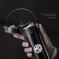 for mg zs mg 3 mg 5 mg 6 mg 7 gt hs hector car accessories 400ml intelligent thermos flask travel cup vacuum water bottle