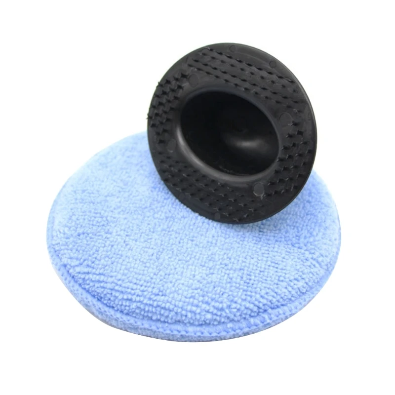 

Car Care Microfiber Wax Applicator Pads with/non Finger Pocket for Any Car Truck A5KD