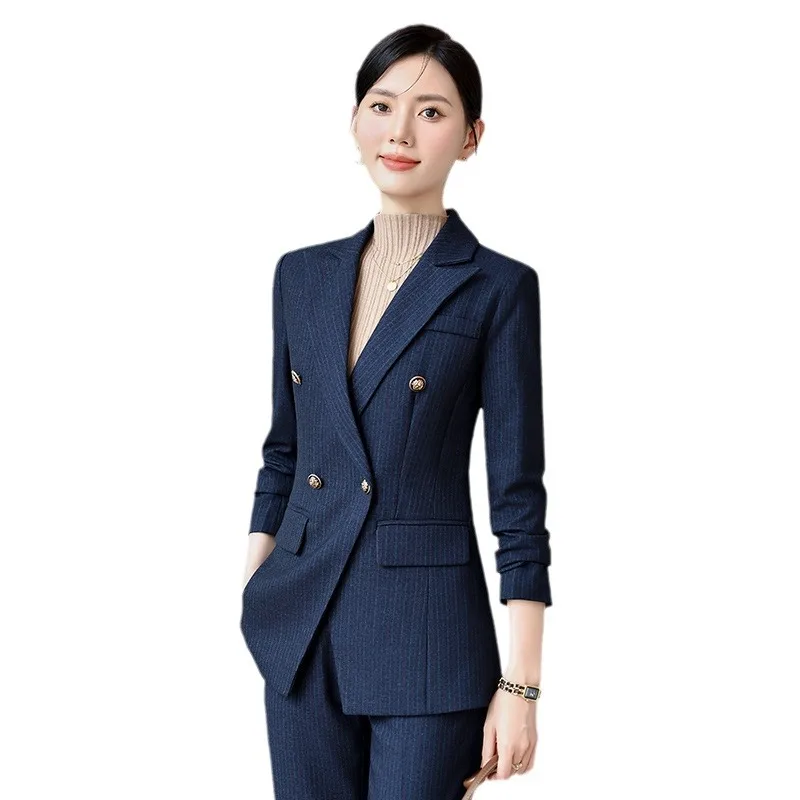 Высококлассный деловой костюм женский весенне-осенний общественный экзамен
