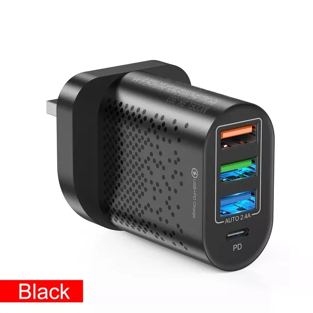 

C Charger PD 48W USB For iPhone 13 12 Pro Max Mini Quick Charge QC3.0 2.4A USB C Fast Charging Travel Wall For Xiaomi Mi 11