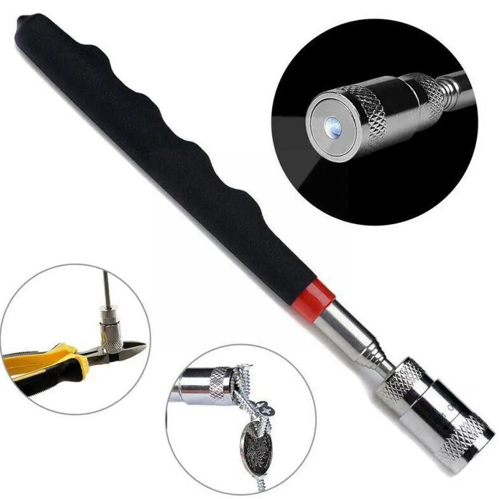

Mini Portable Telescopic Magnetic Magnet Pen Tool Capacity For Picking Up Nut Bolt Extendable Pickup Rod Stick H0d3