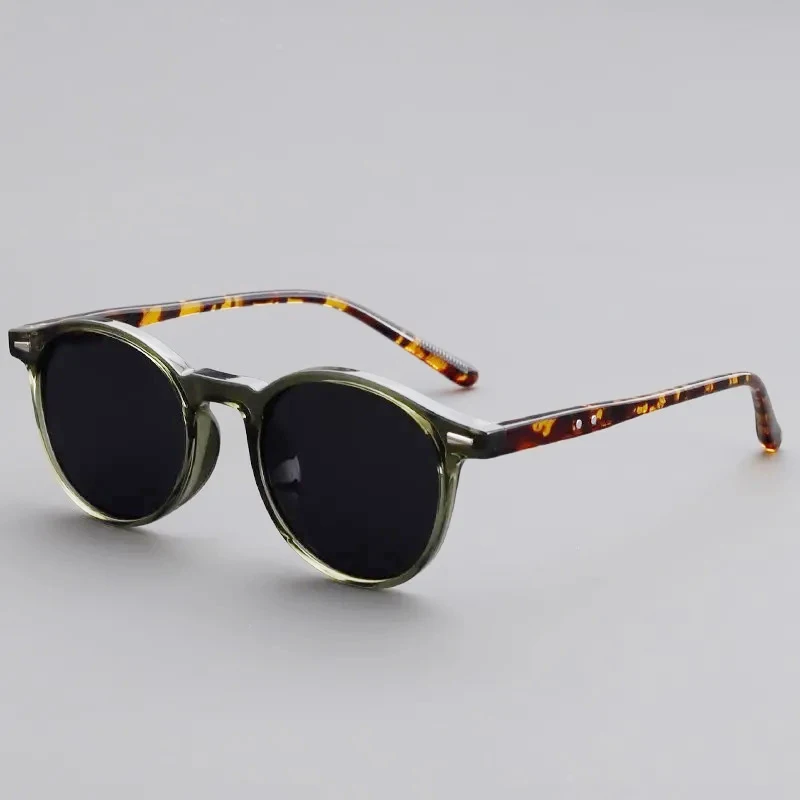 Vintage Round Sunglasses for Women Men Circular Sun Glasses Female Oval Eyewear Sunglasses for Male 
