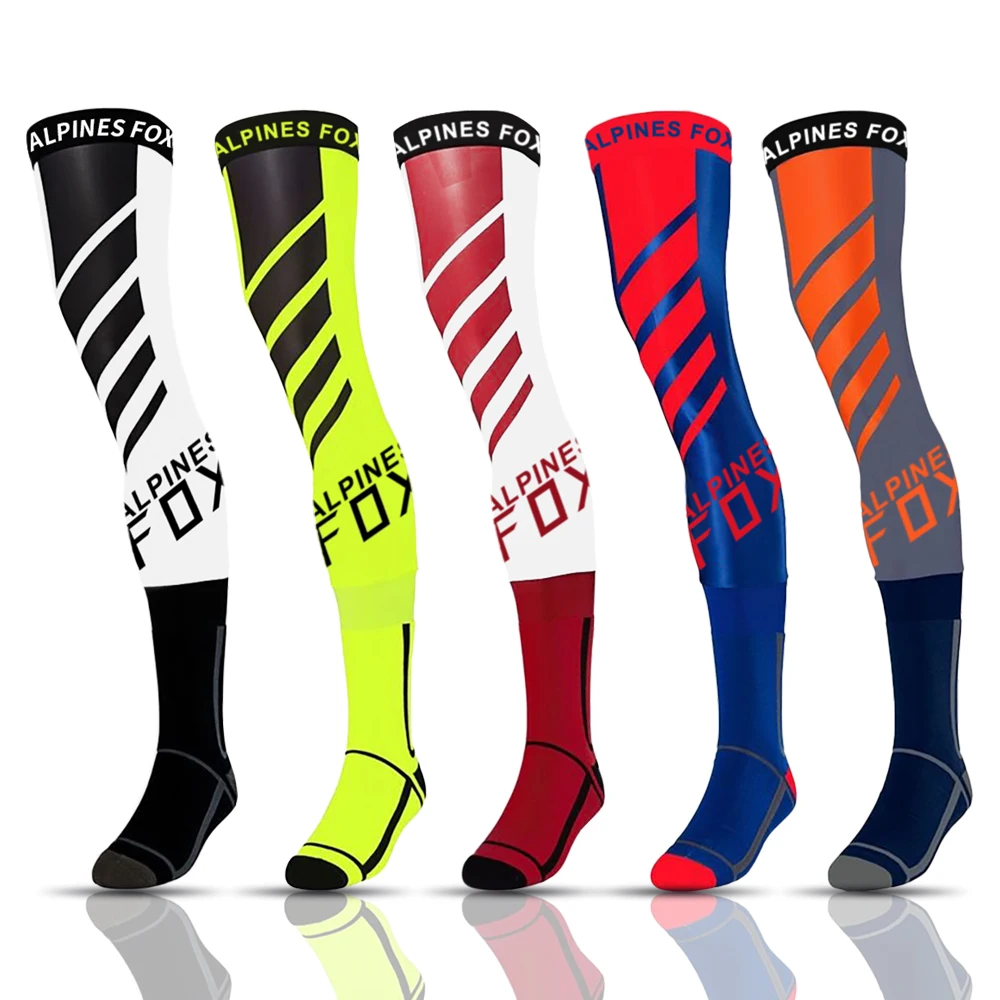 Носки компрессионные для мотокросса Нескользящие езды на мотоцикле и велосипеде