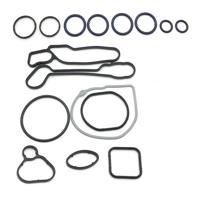 

Engine Oil Cooler Repair Kits Gaskets for Cruze Opel Orlando Astra 93186324 55353322 55353320 55355603 15-5151