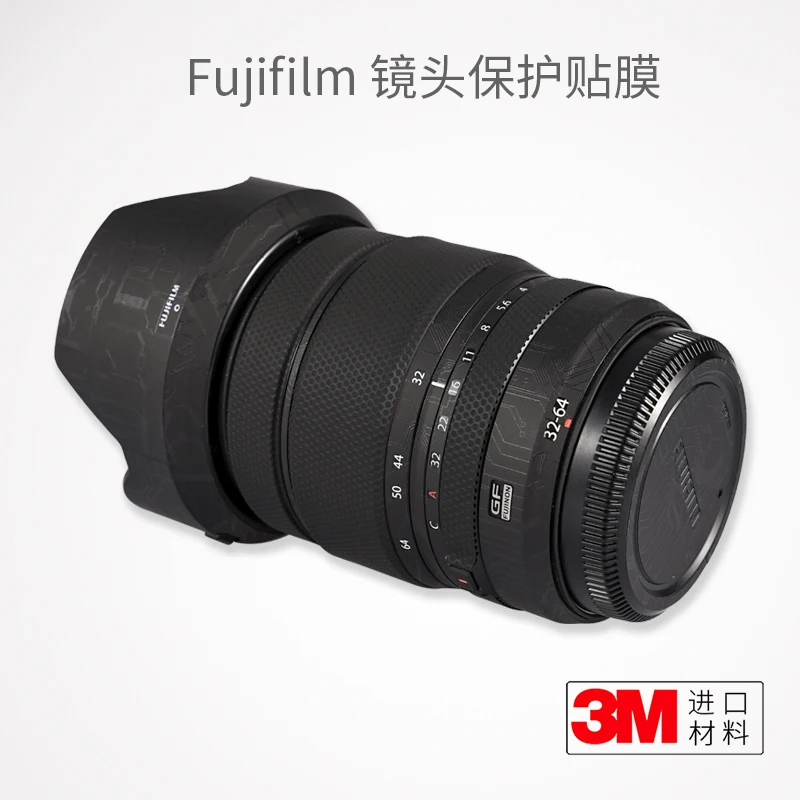 

For Fuji GF32-64F4 Lens Protection Film Sticker, Titanium Gold Full Body Coating, 3M