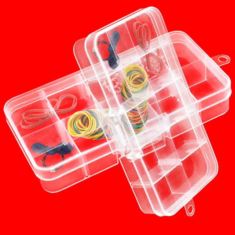 

Transparent Assemblable Beaded Decorative Box Jewelry Box Dustproof And Durable Removable Storage Boxes Storage Case