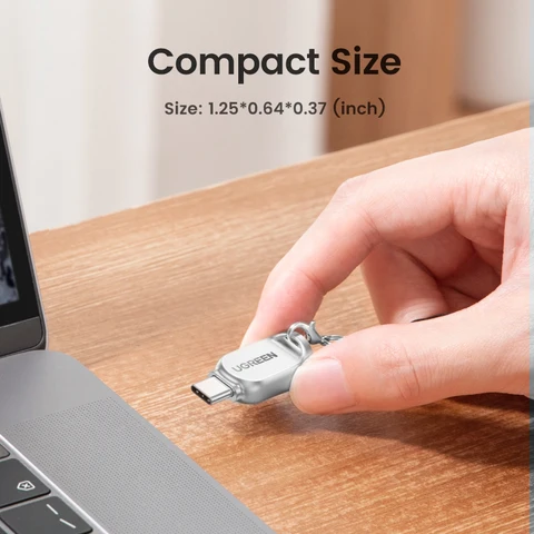 UGREEN Кардридер USB-C для TF карты