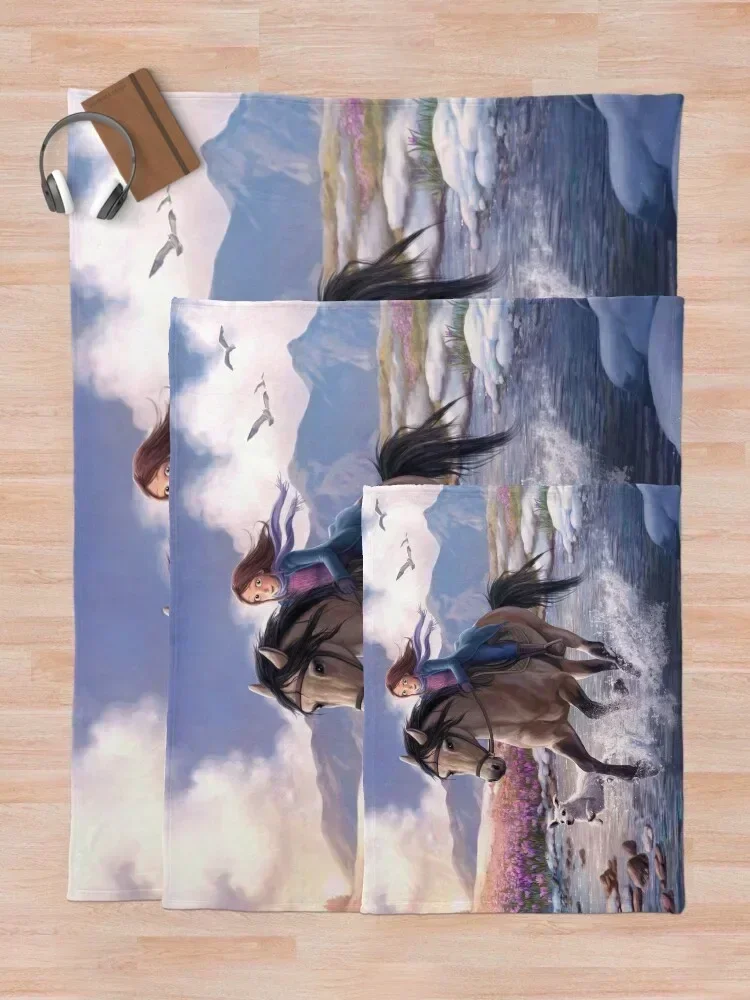 StarStable Лошадь Обои Плед Рождественские украшения одеяла и пледы среда Летние