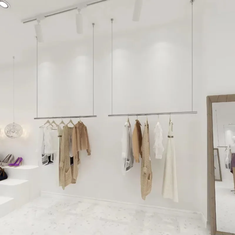 Потолочные Подвесные вешалки из ткани, длинные удлиненные Элегантные ...