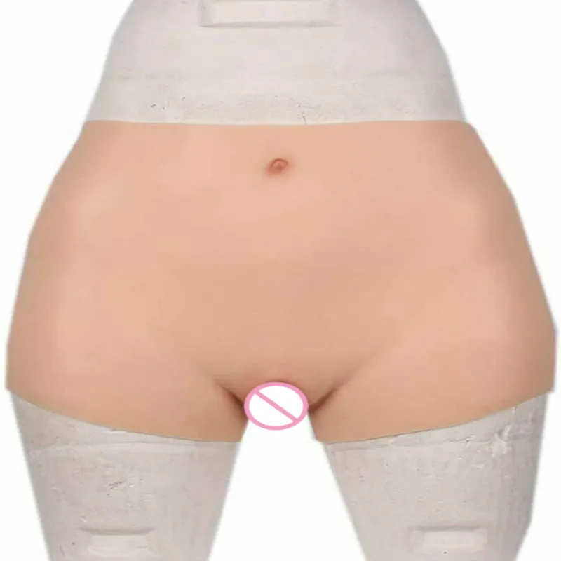 

Силиконовые штаны Поддельные женские влагалище бедра повышение трусики Трансвестит высокое качество Реалистичная мягкая бионическая кожа королева трансвестит