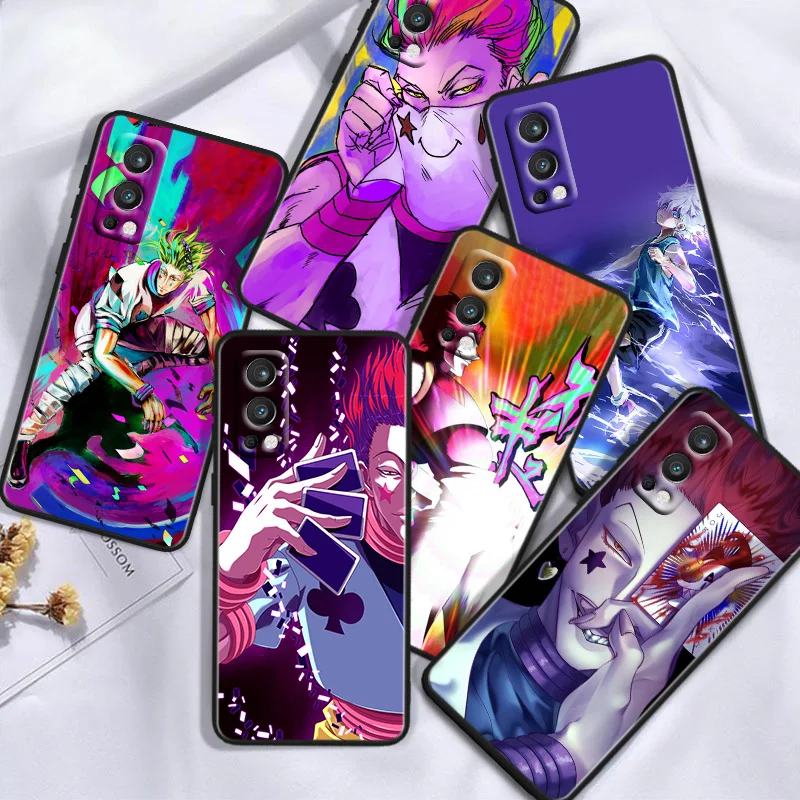 Anime Collages Hunter HxH For OnePlus 11 10T 10R 9R 8T 7T Nord N300 N200 N100 2T CE2 Lite N20 N10 Pro Black Soft Phone Case