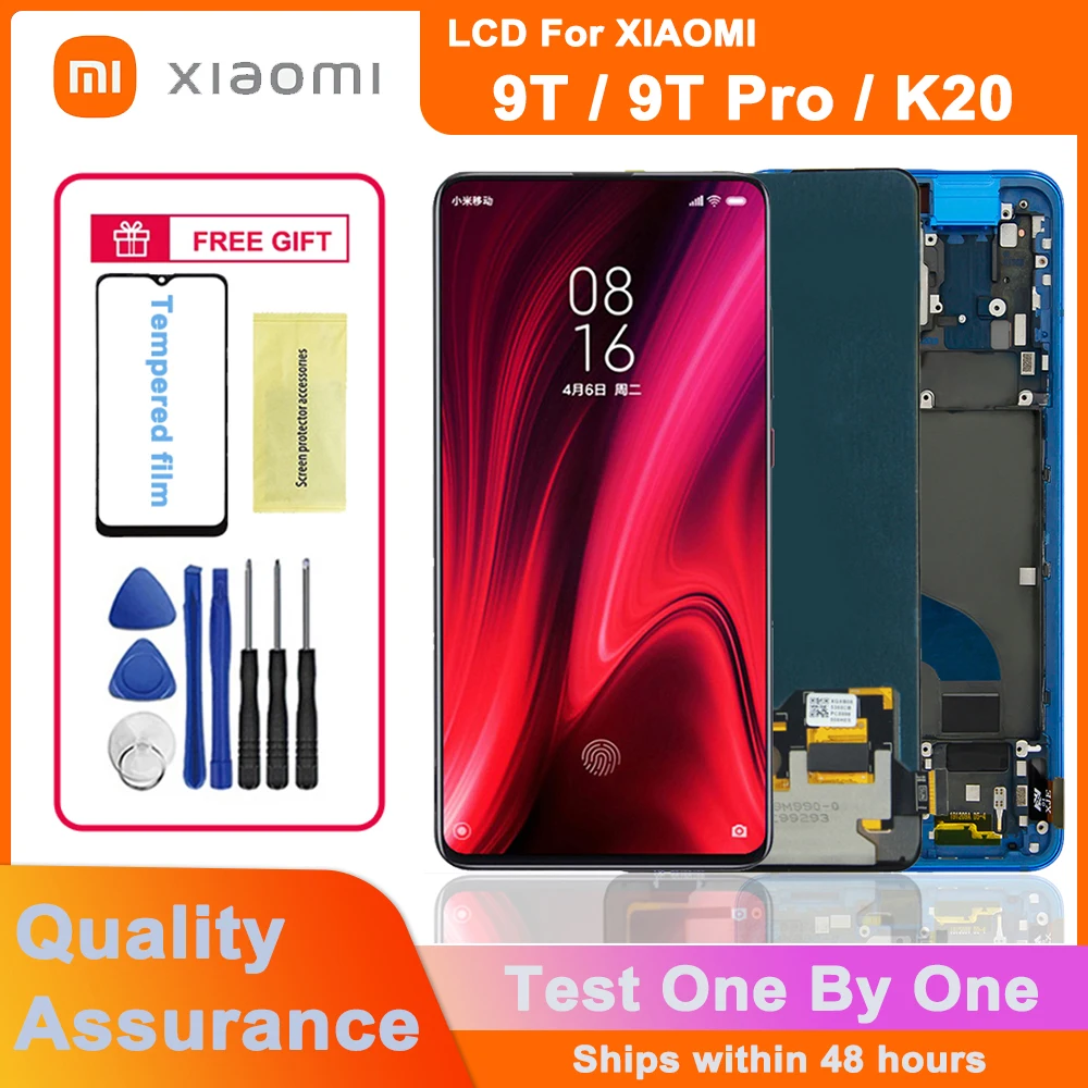 6 39 &quotсупер AMOLED для Mi9T/Mi9T Pro ЖК-монитор Xiaomi 9T MI Redmi K20 Сенсорный экран дигитайзер